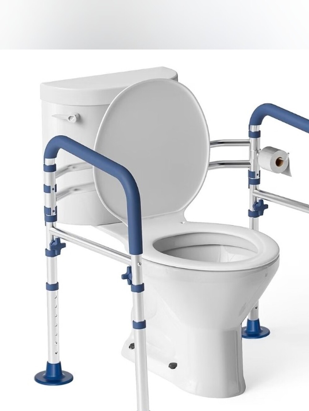 Toilet Safety Frame for Seniors, Adjustable Toilet Safety Rail | 350lbs